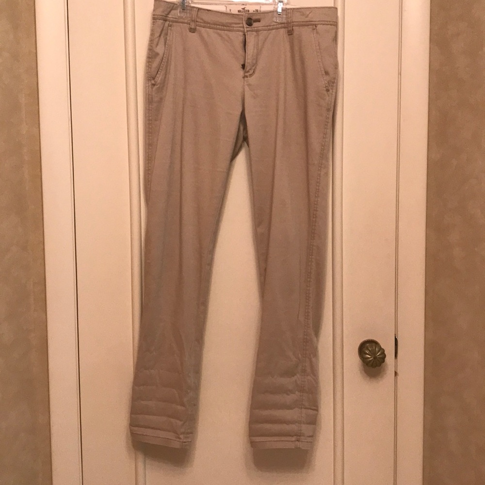 Straight leg khakis